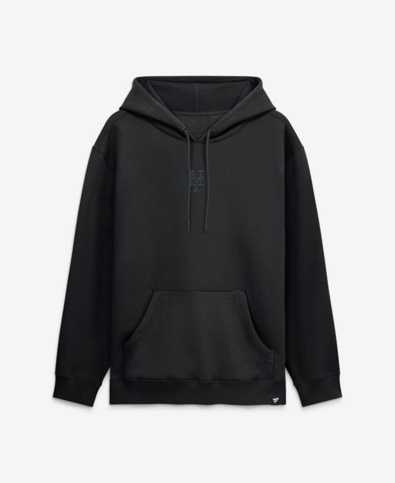 Men's New York Mets Black Out Fleece Hoodie