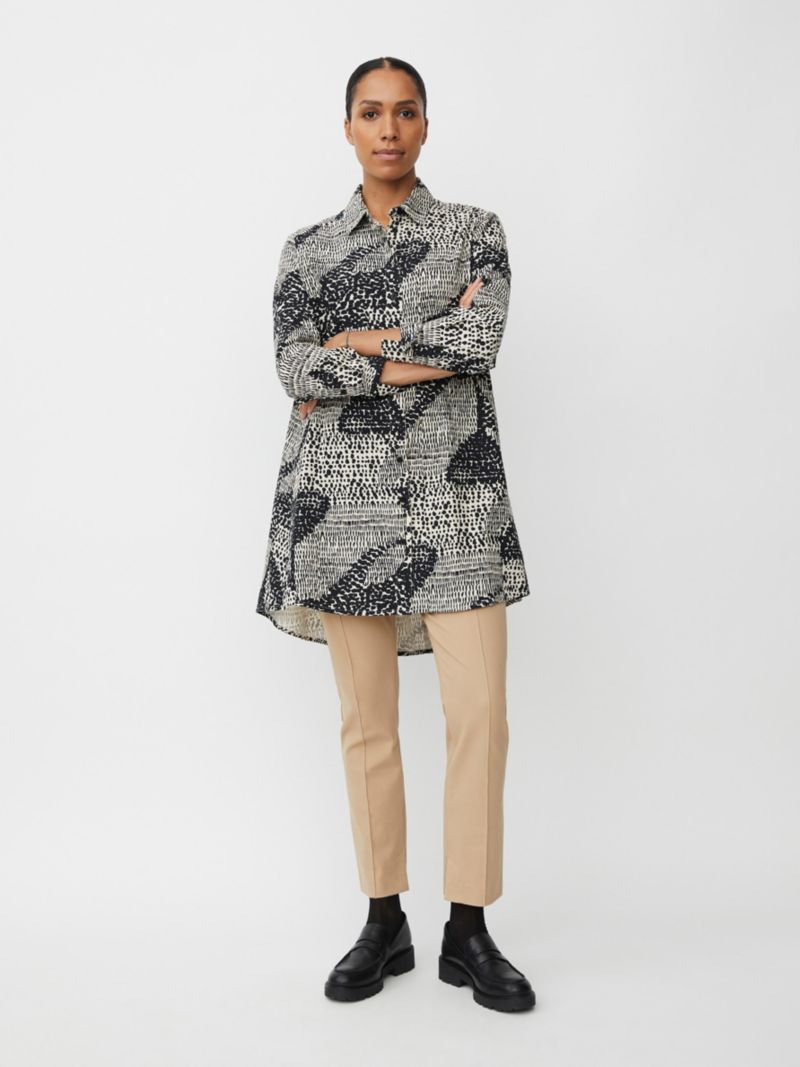 Women's Loose Fit Longline Shirt