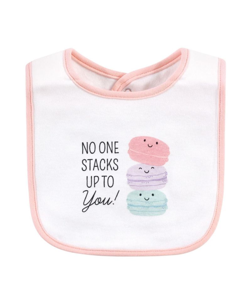 Girls 7Pk Interlock Bibs