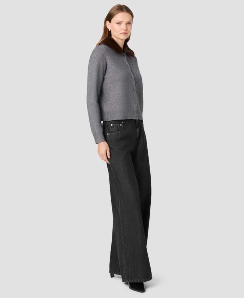 Women's Sloane Collar Button-Front Cardigan