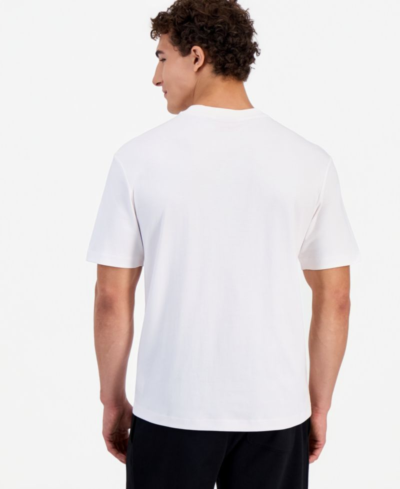 Men's Derenn Crewneck Zipper-Pocket T-Shirt