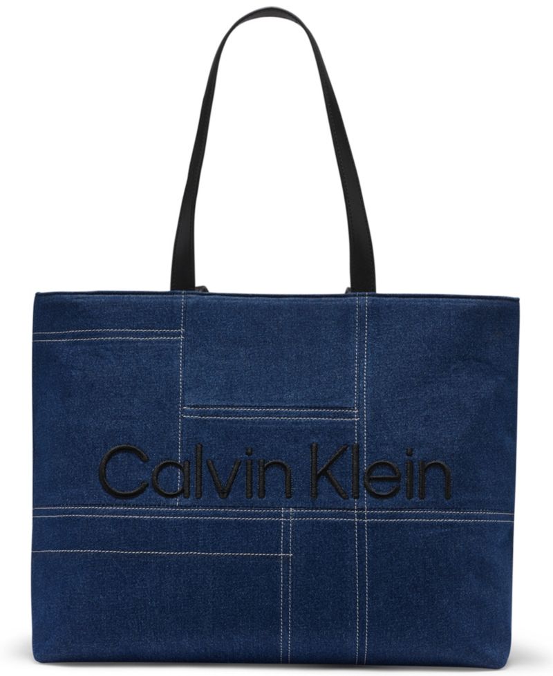 Aurelia Large Denim Tote Handbag