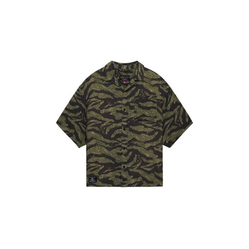 Men's Camo Relaxed Camp Shirt
