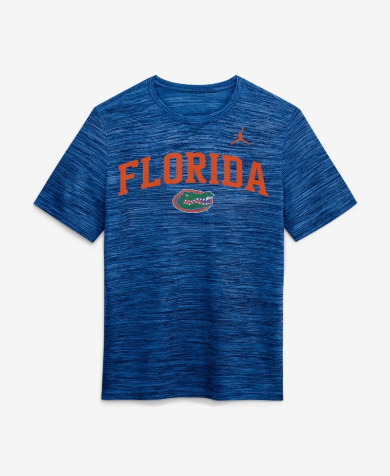 Men's Royal Florida Gators Primetime Arch Logo Velocity Dri-FIT T-Shirt