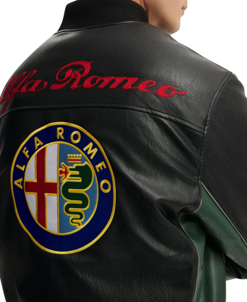 Men's Alfa Romeo Bomber Long-Sleeve Jacket