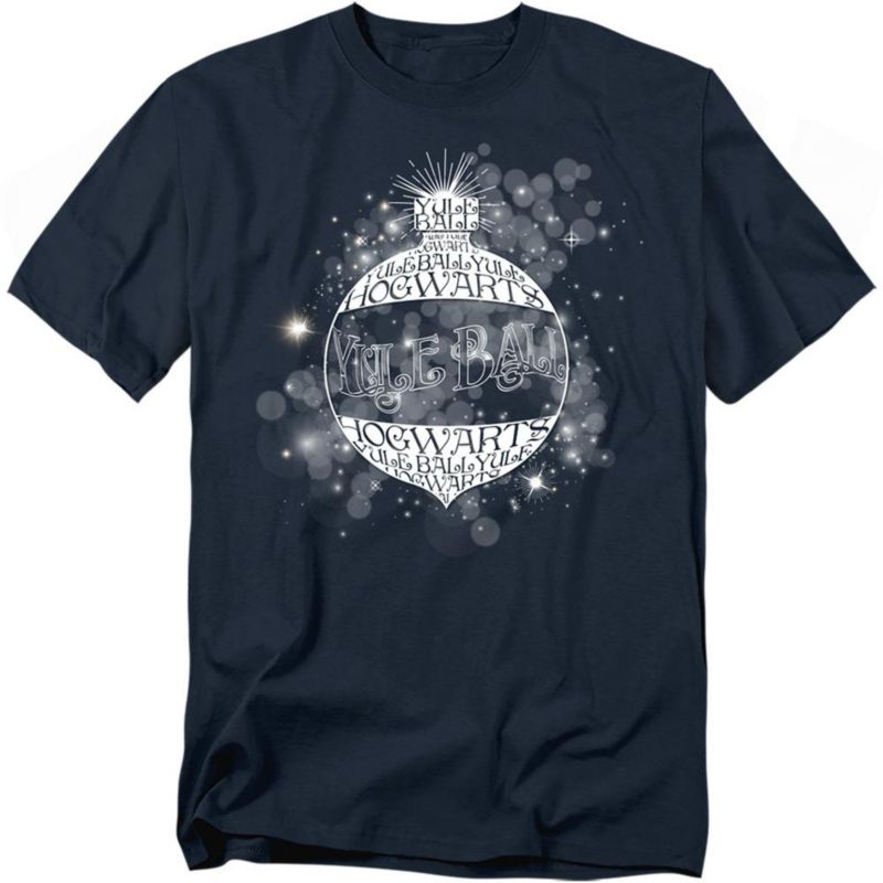 Men's Harry Potter Hogwarts Yule Ball Ornament T Shirt