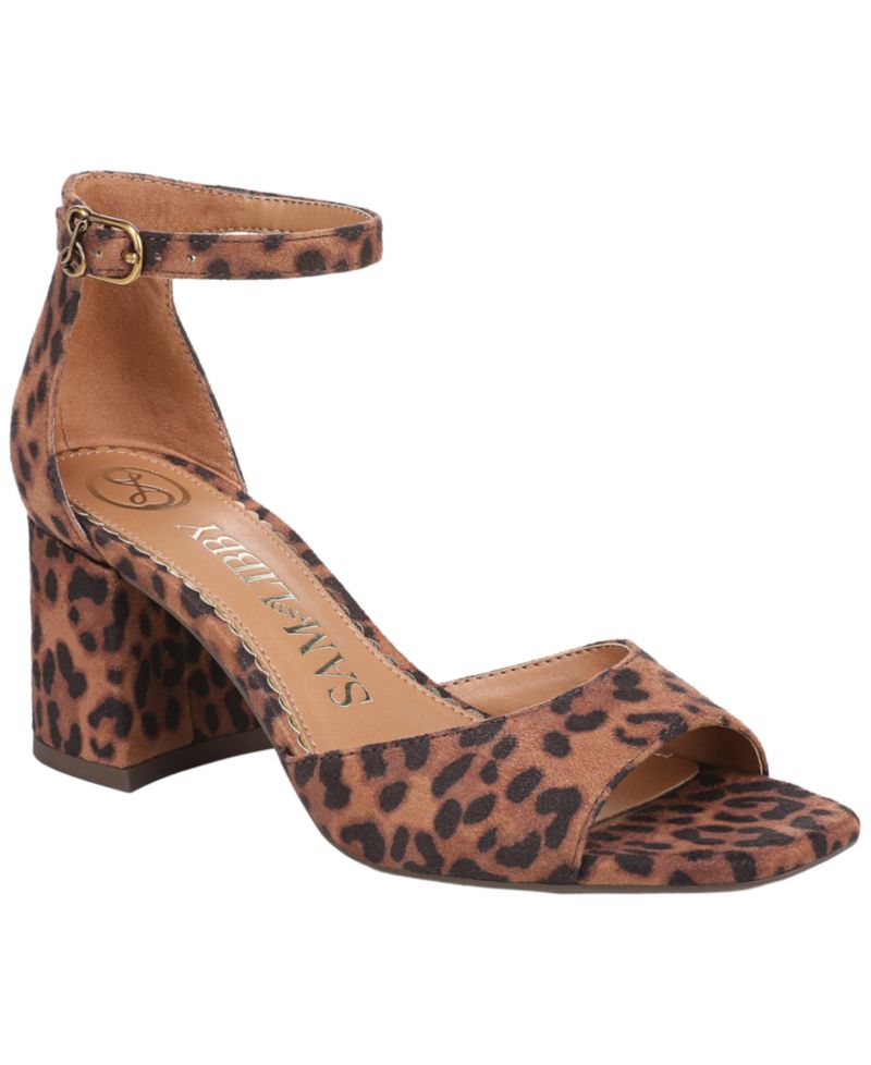Sam & Libby Women's Leanne Block Heel Dress Sandals