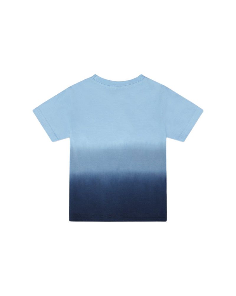 Toddler Boys Cotton Short Sleeve T-Shirt Gradient - Toddler|Child