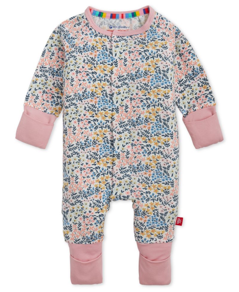 Baby Girls' Chelsea Modal Long-Sleeve Coverall