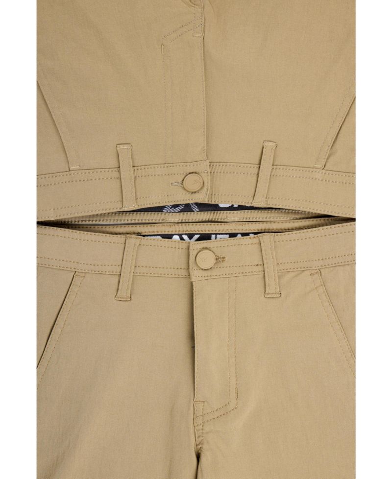 Little Boys 2 Pack Flex Waist Nylon Golf Chino Shorts