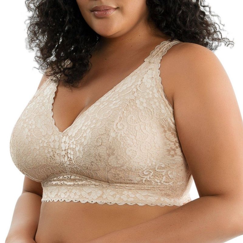 Women's Adriana Wire-Free Lace Bralette