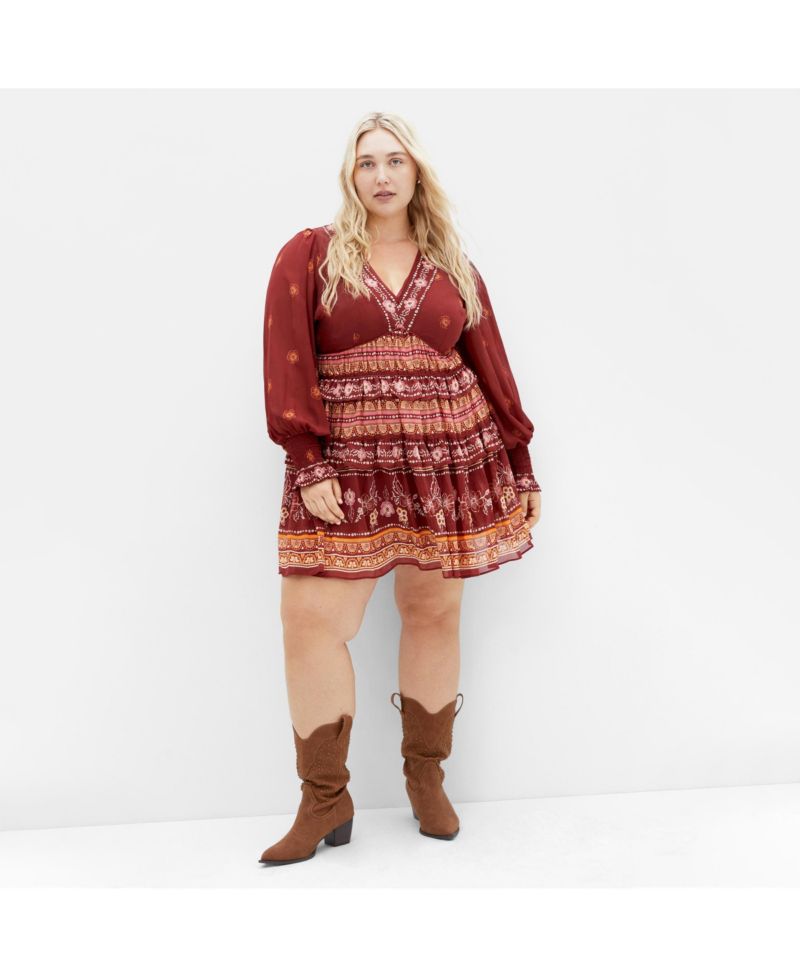 Women's Plus size Hudson Mini Dress