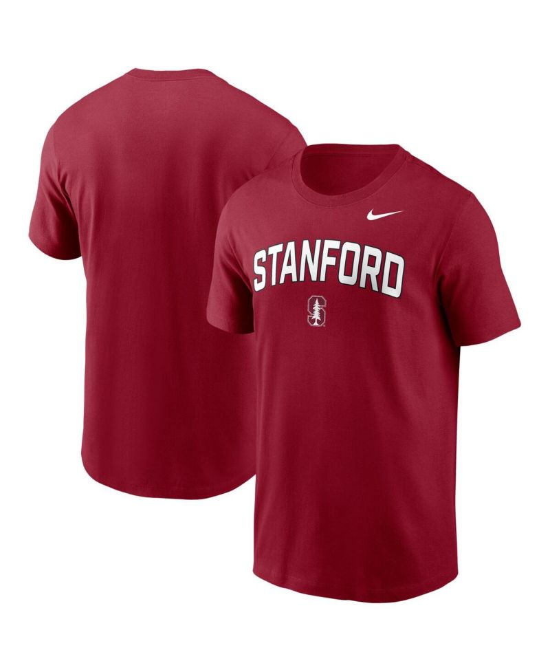 Men's Cardinal Stanford Cardinal Primetime Arch Stack T-Shirt