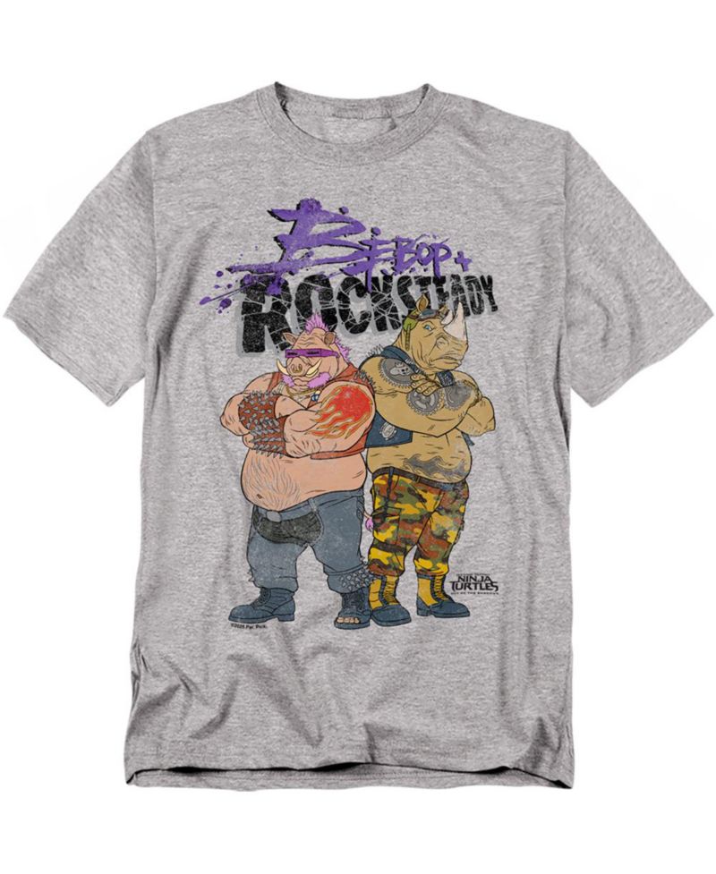Big & Tall Out Of The Shadows Bebop And Rocksteady Standing T-Shirt