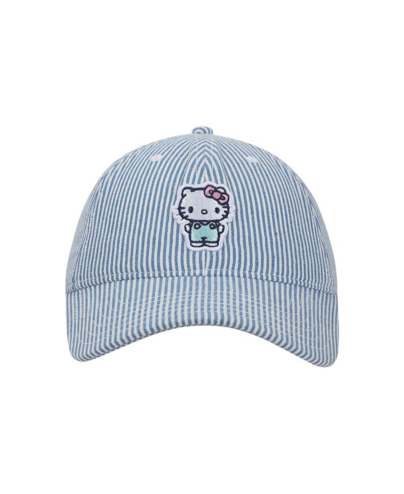 Embroidered Character Women's Denim Unstructured Baseball Cap