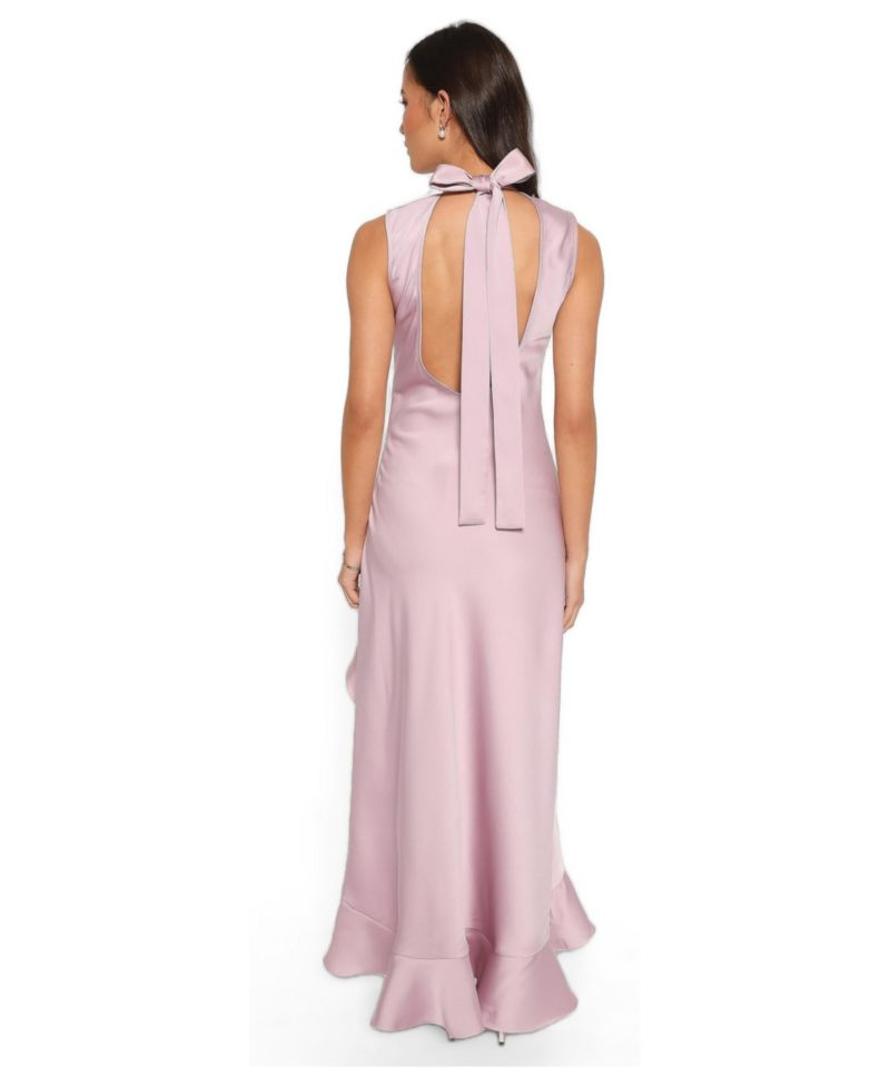 Women's Brialyn Sleeveless Asymmetric-Ruffle Maxi Dress