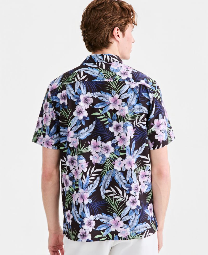 Men's Bahama Coast Midnight Blooms Shirt