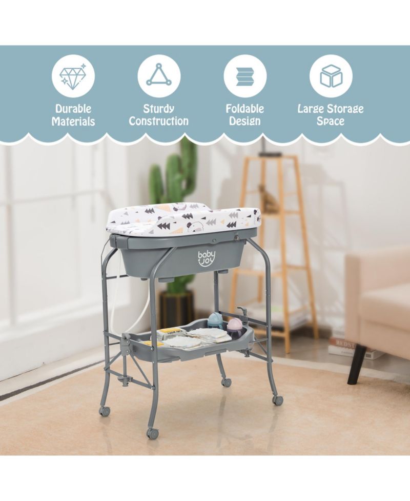 Baby Changing Table for Baby Nursery Sturdy Design