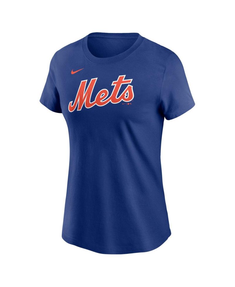 Women's Juan Soto Royal New York Mets Fuse Name & Number T-Shirt