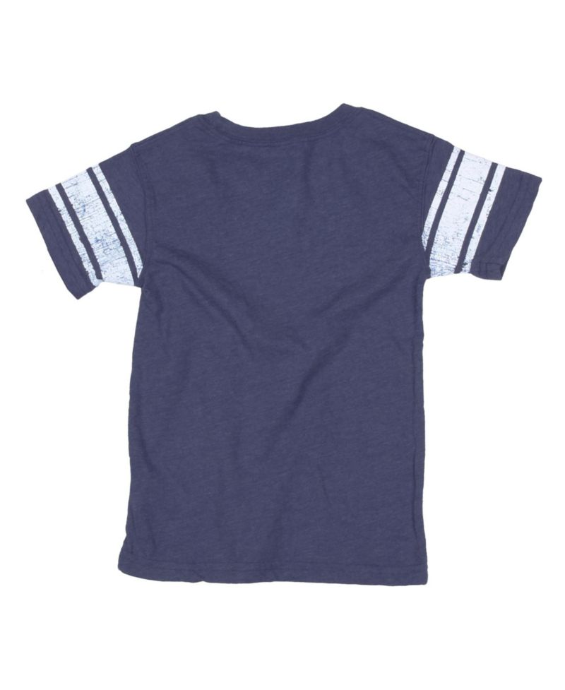 Big Boys and Girls Navy Notre Dame Fighting Irish Football Jersey T-Shirt