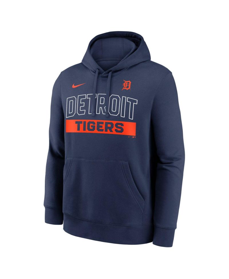 Men's Navy Detroit Tigers Primetime Club Hoodie