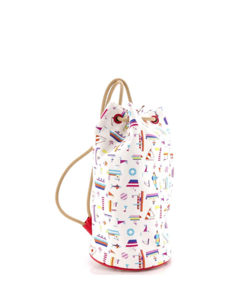 Petit Chalutier Duffle Bag Printed Canvas