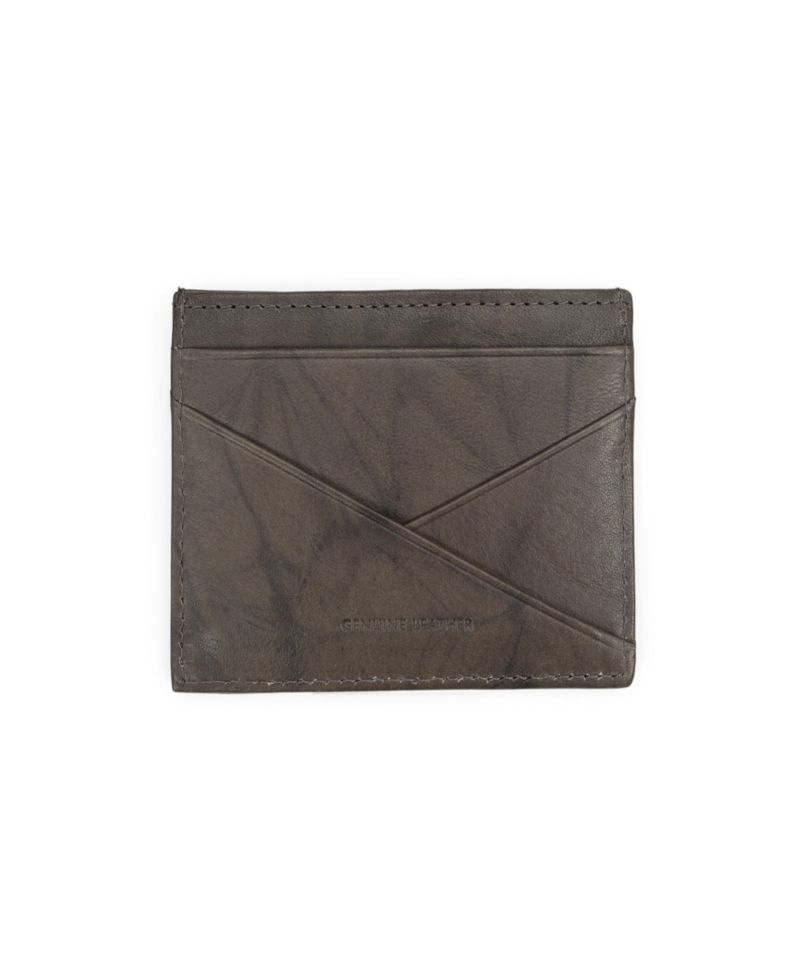 Men's RFID Leather Slimfold Wallet with Removable Magnetic Card Case