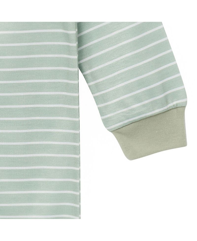 Baby Boys Footless Pajamas with Reverse Zipper, 3-Pack