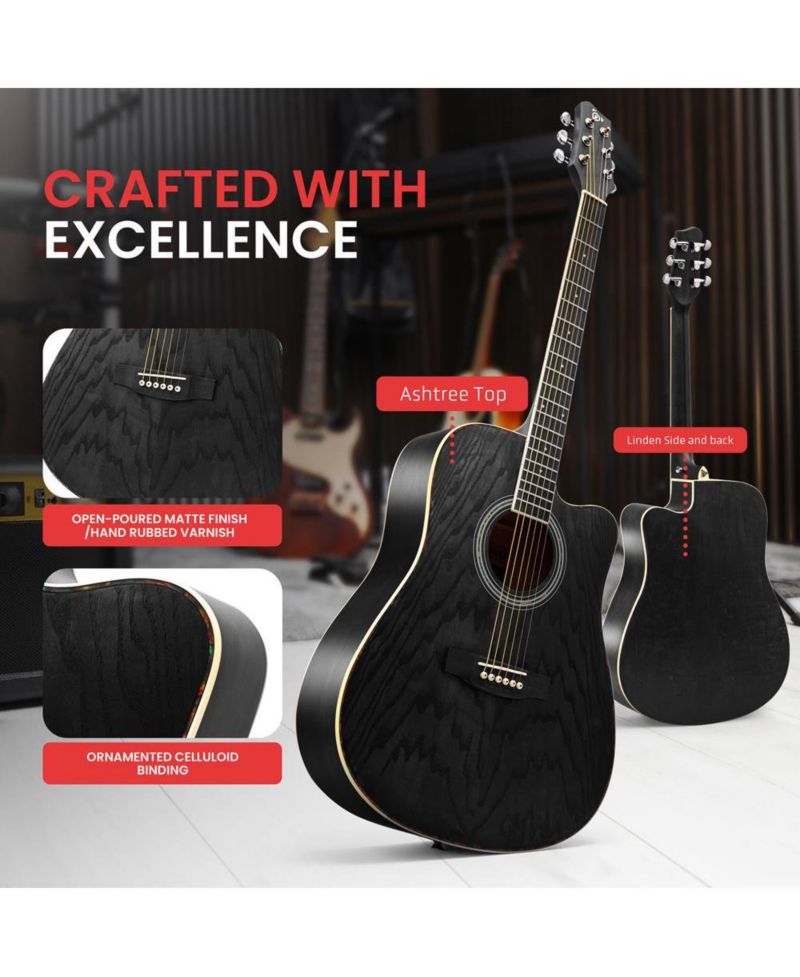 41 Steel Strings Acoustic Guitar for Beginner and Adults