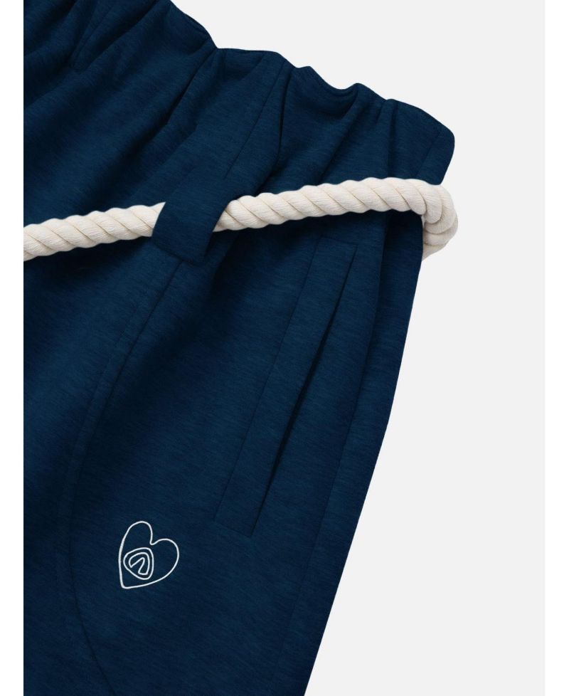 Women's Barrel Rope-Drawstring Sweatpants