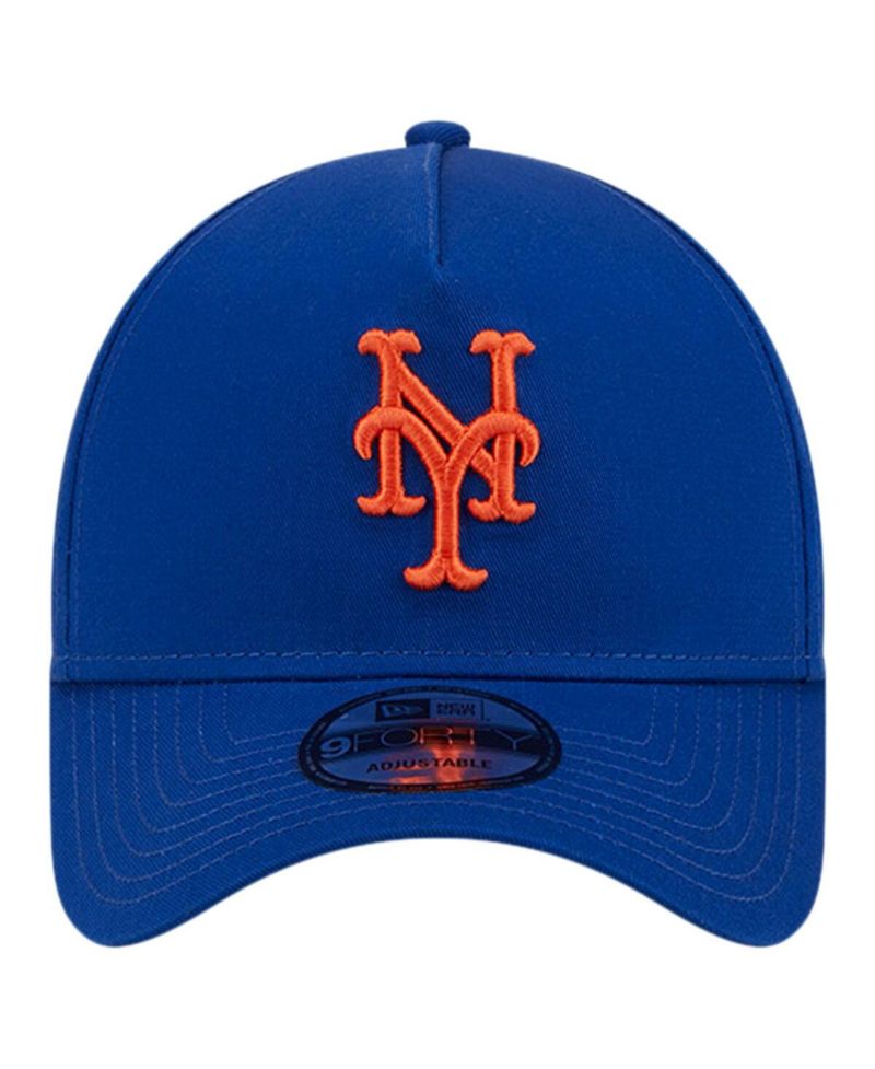 Men's Royal New York Mets Team Color A-Frame 9FORTY Adjustable Hat