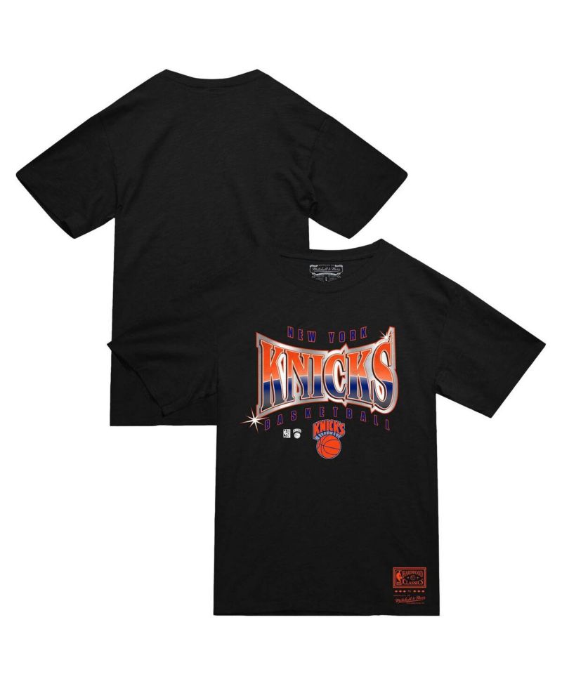 Men's Black New York Knicks Worldwide Collection Glow Up T-Shirt