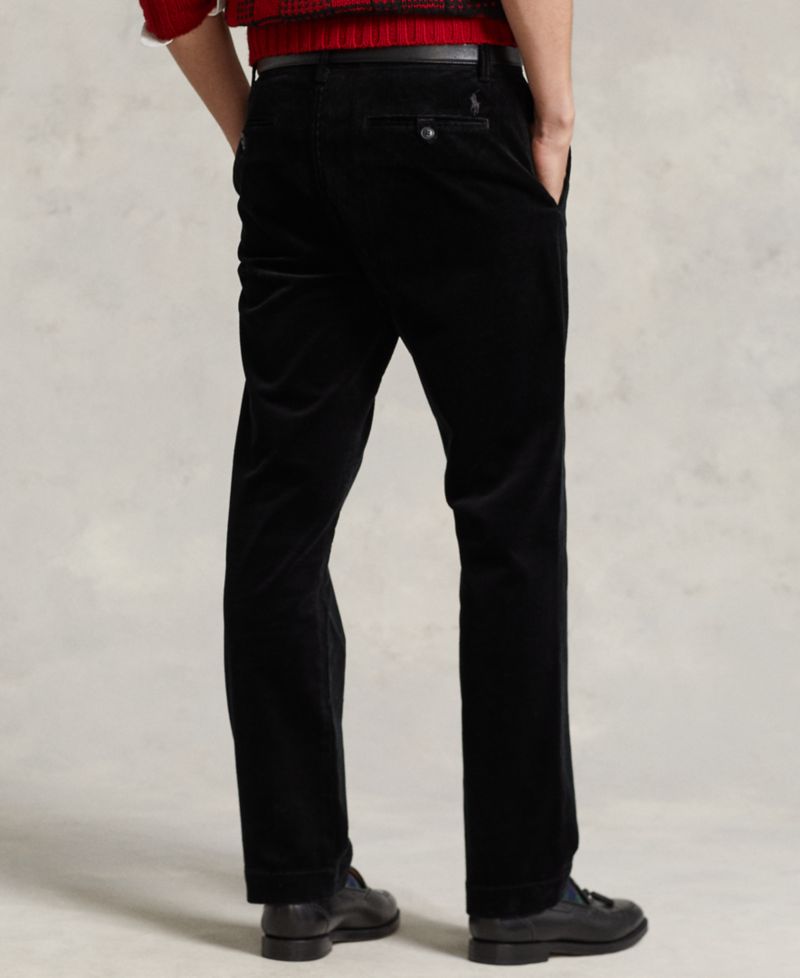 Men's Stretch Straight-Fit Corduroy Pants