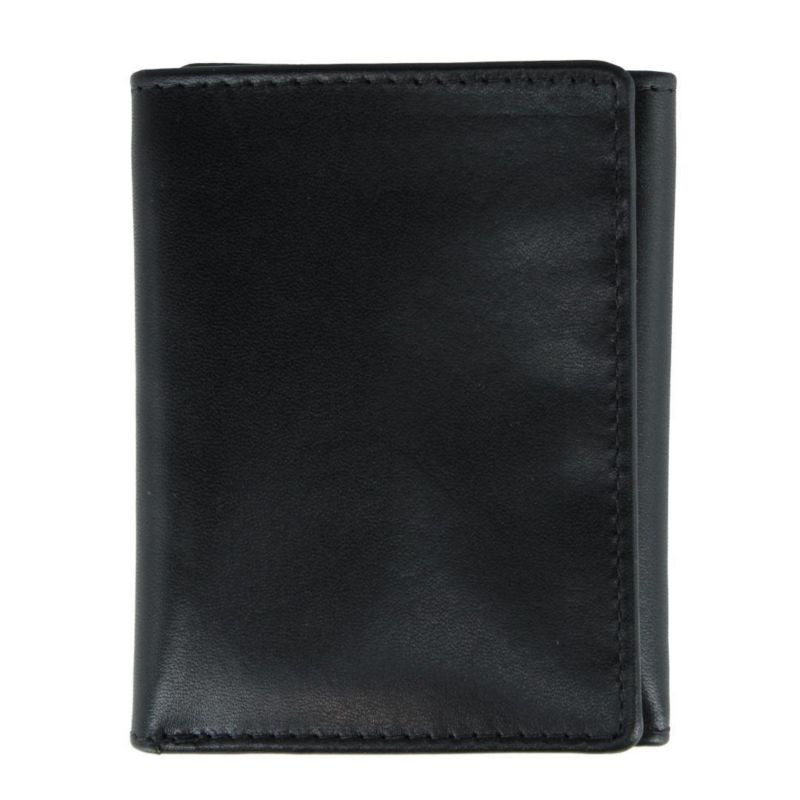 Men's Tennyson Tri-Fold Genuine Leather Wallet with ID Window