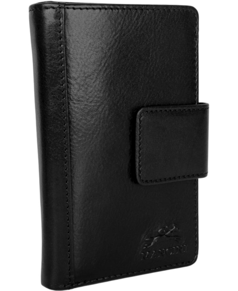Pelle D'oro RFID Secure Snap Trifold Wallet