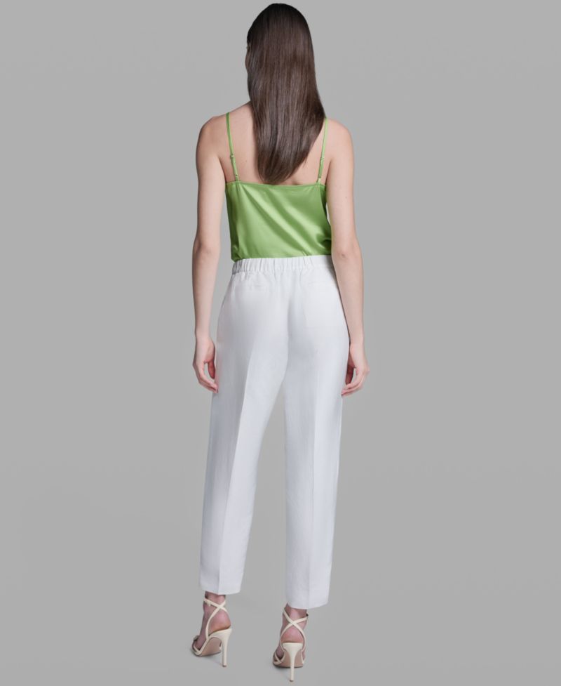 Women's Straight Ankle High-Rise Pants