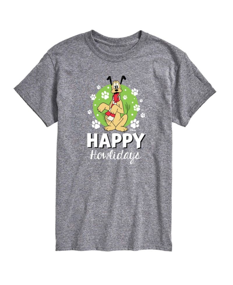 Men's Happy Howlidays Pluto Short-Sleeve Graphic T-Shirt