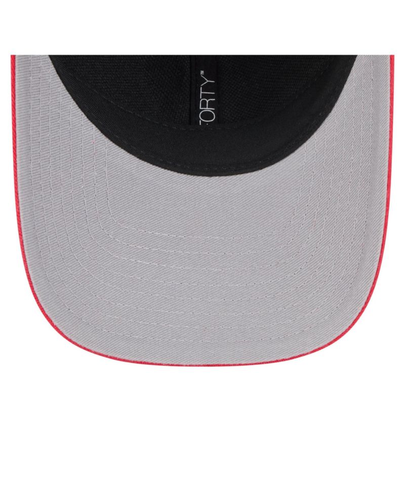 Men's and Women's Navy/Red Indiana Fever Team Loyal Script Two-Tone M-Crown 9FORTY Adjustable Hat