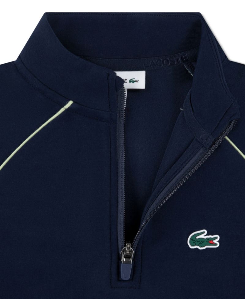 Boys' 10-16 Long-Sleeve Half-Zip Golf Top