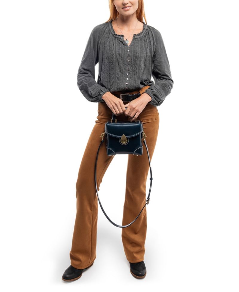Azalea Vintage Box Crossbody Bag