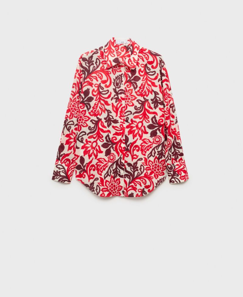 Women's Printed Cotton Shirt