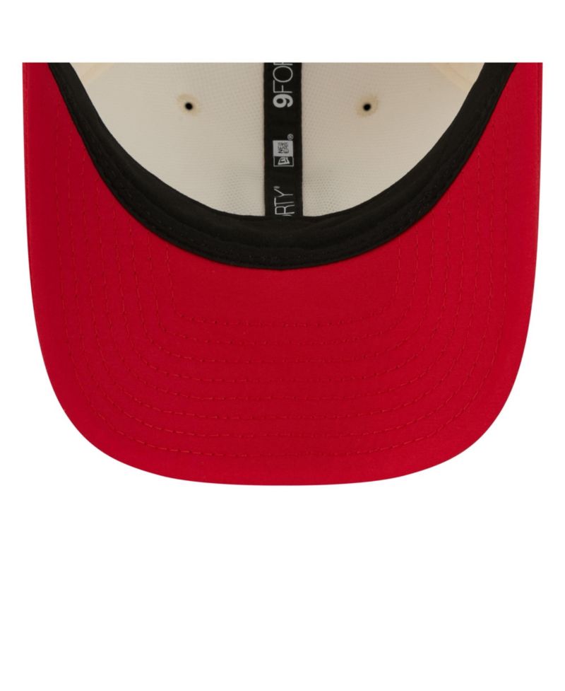 Big Boys and Girls Cream/Red Kansas City Chiefs 2026 Training Camp 9FORTY M-Crown Adjustable Hat