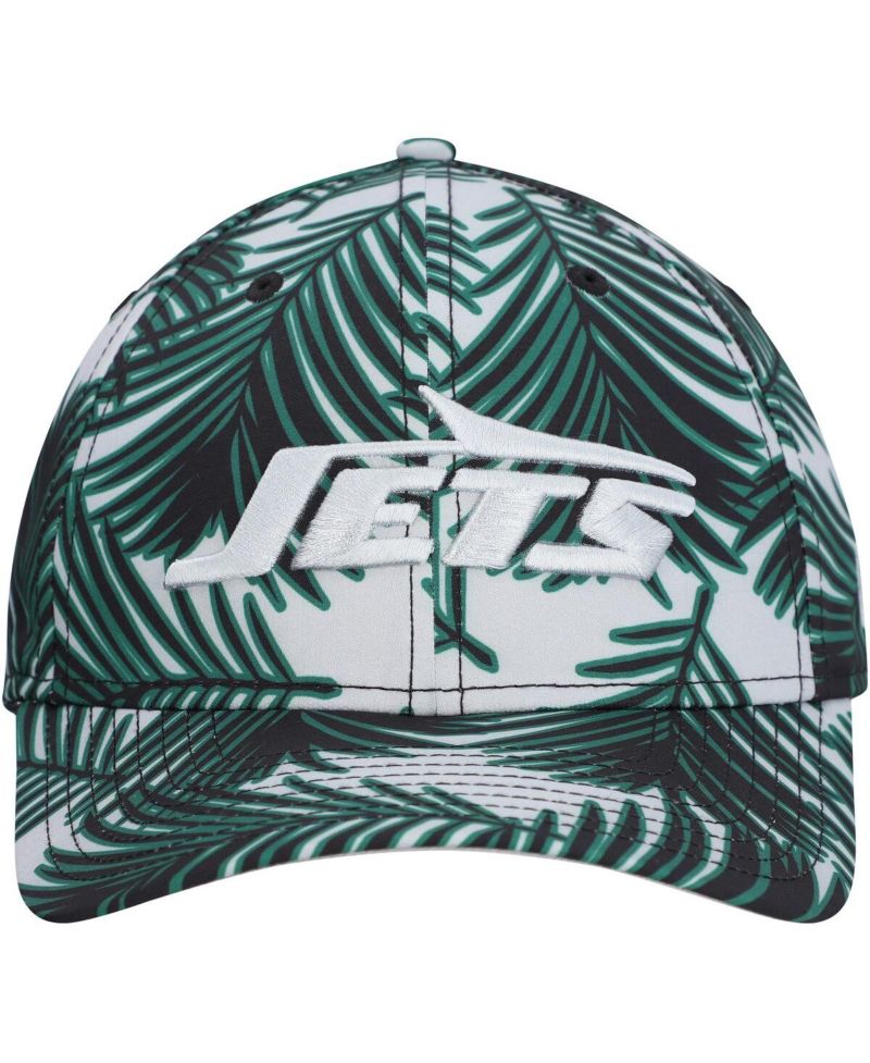Men's Gray New York Jets Palms 39THIRTY Flex Hat