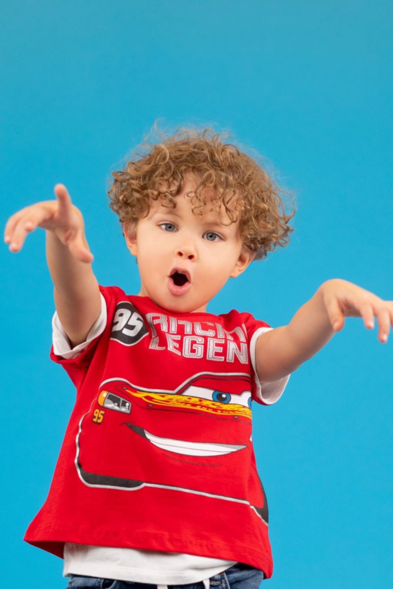 Big Boys (5-12) Lightning McQueen Racing 2-Piece T-Shirt and Shorts Set