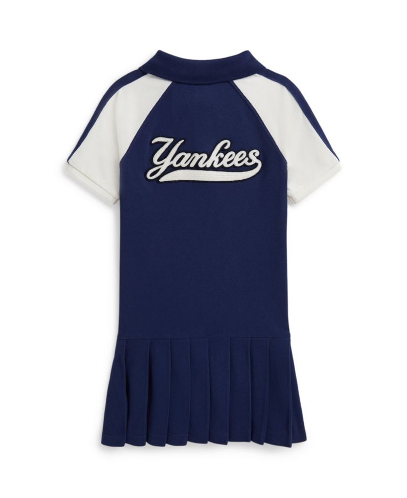 Girls' 2-6X Yankees Polo Collar Dress