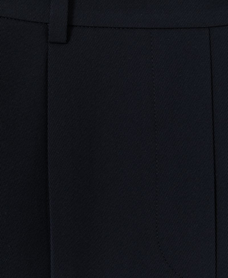 Women's Eden Elasticated-Waist Wide-Leg Lightweight-Twill Trousers