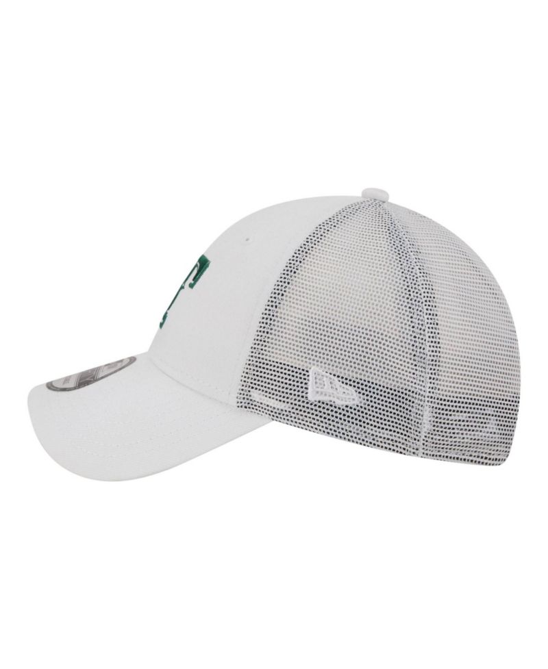 Men's White Texas Rangers Flag 9FORTY Trucker Adjustable Hat