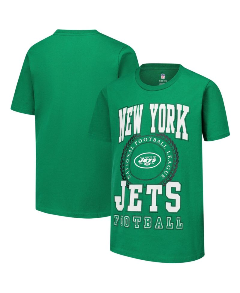 Boys' and Girls' New York Jets Stitched Up Retro Logo T-Shirt