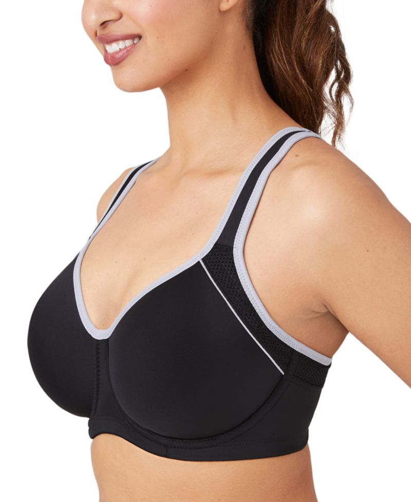 Women's Contrast Trim Contour Sport Bra 853302