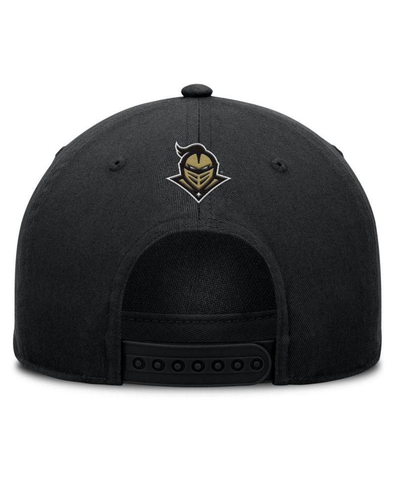 Men's Black UCF Knights Foul Ball Rope Adjustable Hat